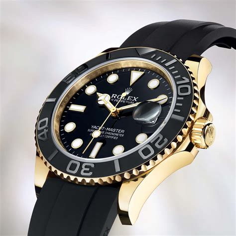 rolex yacht master 42 gelbgold